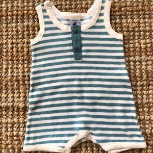 Petit Bateau baby one-piece romper Size 3M
